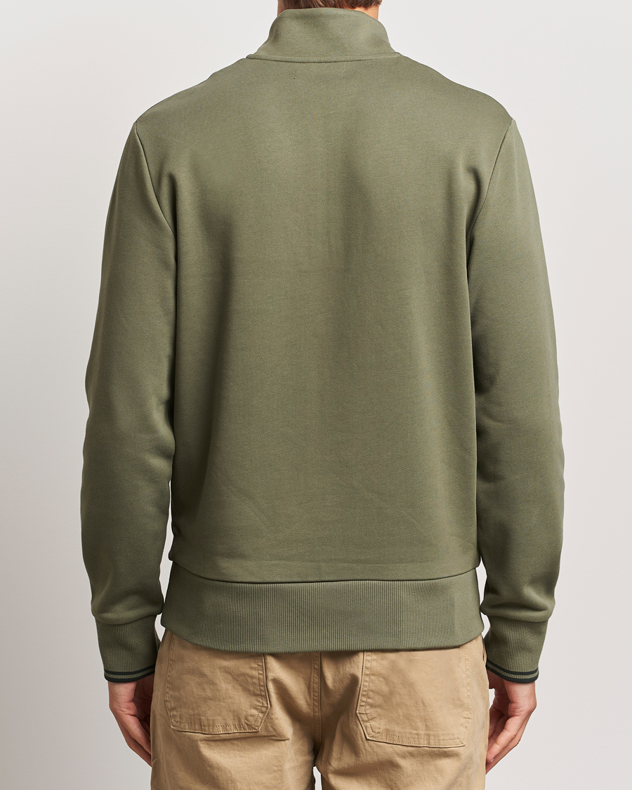 Mies | Puserot | Fred Perry | Half Zip Sweatshirt Laurel Green