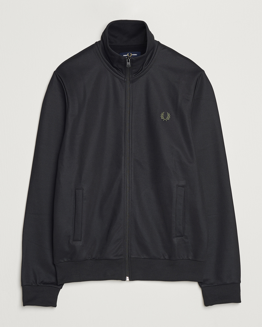 Mies | Puserot | Fred Perry | Track Jacket Black