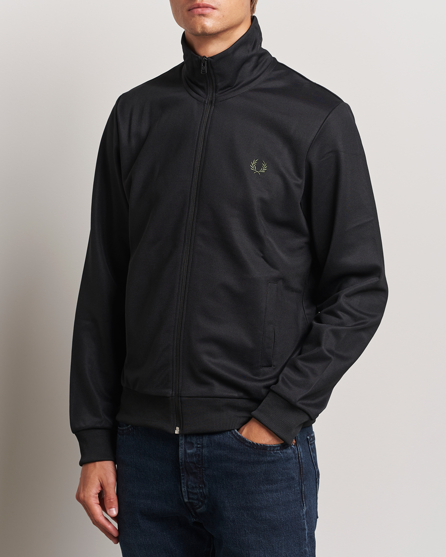 Mies | Puserot | Fred Perry | Track Jacket Black