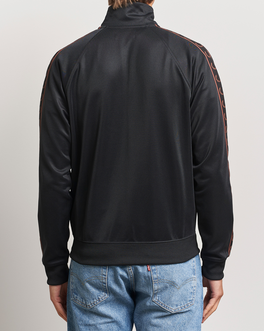 Mies | Puserot | Fred Perry | Taped Track Jacket Black