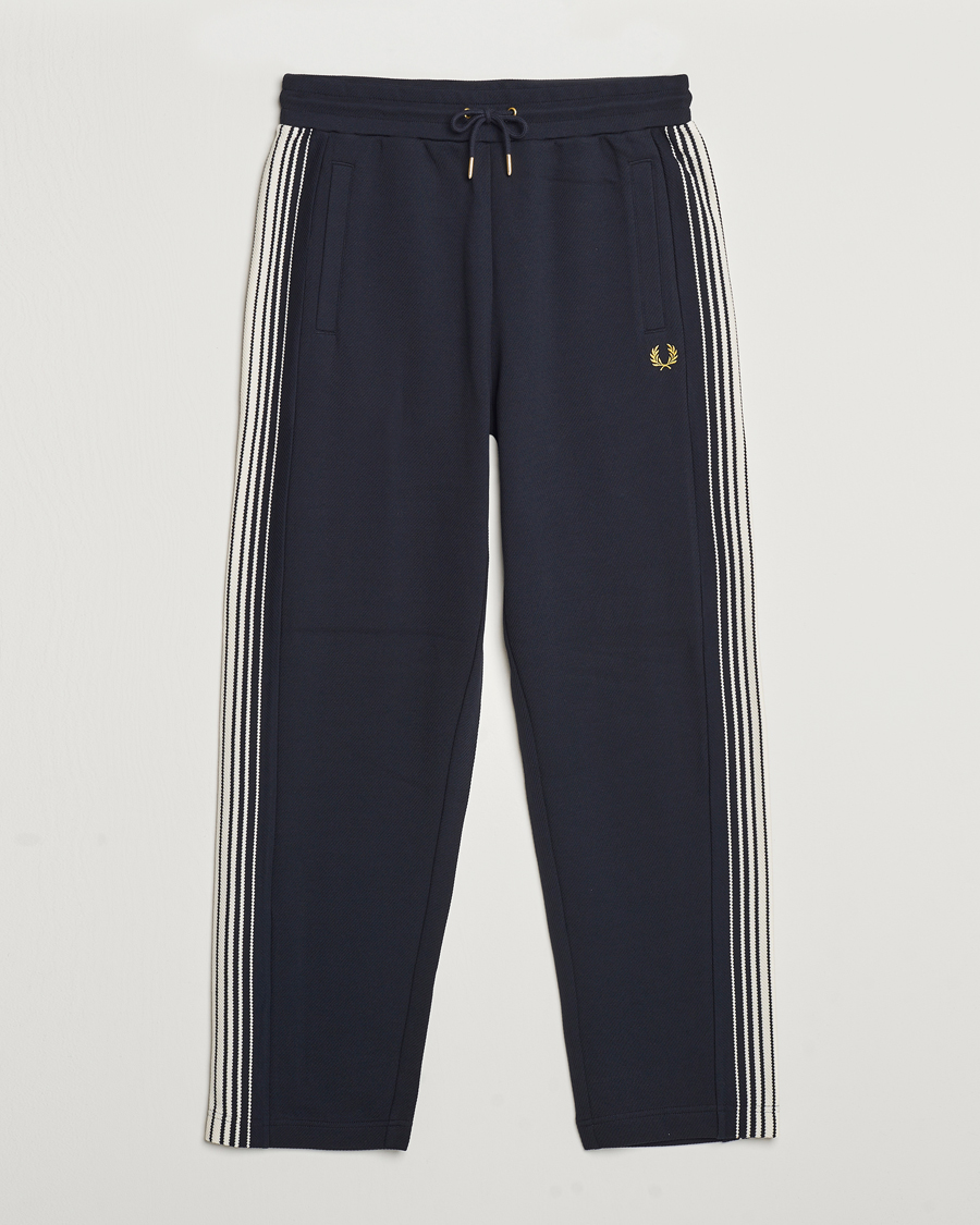 Mies | Housut | Fred Perry | Ombre Striped Track Pants Navy
