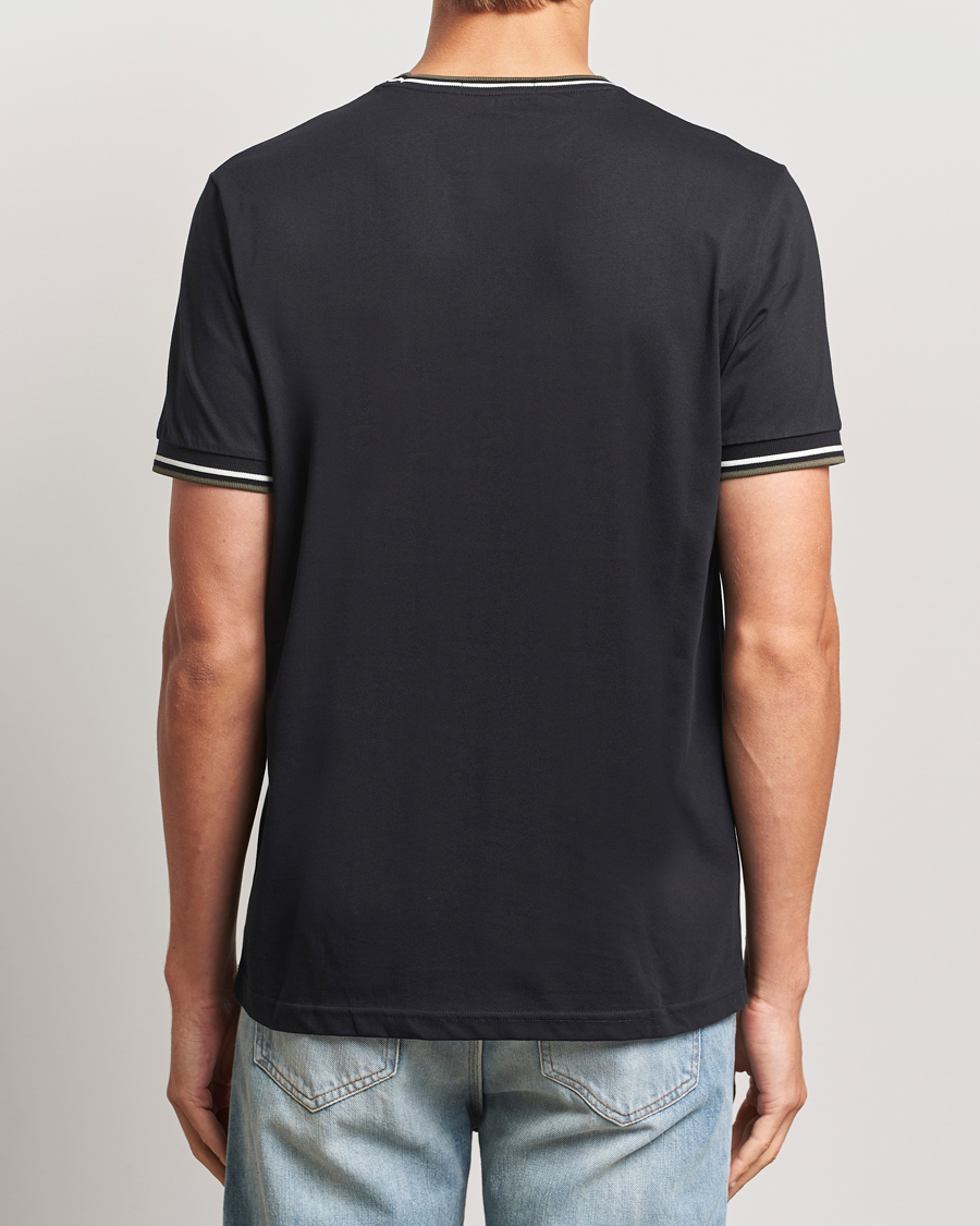 Mies | T-paidat | Fred Perry | Twin Tipped T-Shirt Black