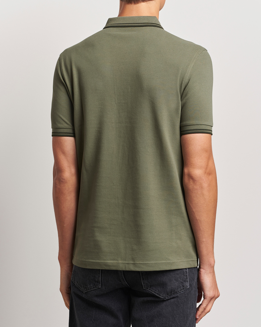 Mies | Pikeet | Fred Perry | Twin Tipped Shirt Laurel Green