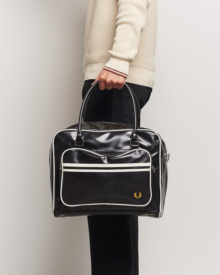 Mies | Fred Perry Classic Holdall Black/Ecru | Fred Perry | Classic Holdall Black/Ecru