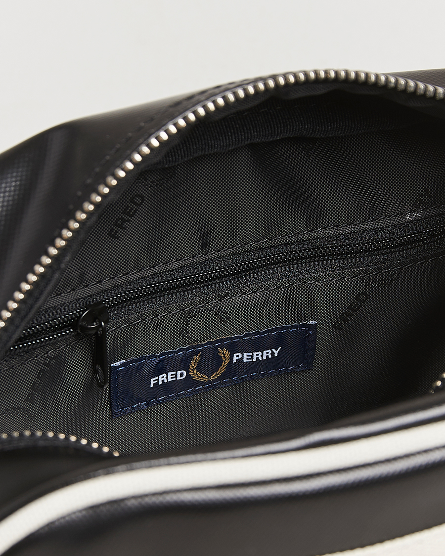 Mies | Fred Perry Classic Washbag Black/Ecru | Fred Perry | Classic Washbag Black/Ecru