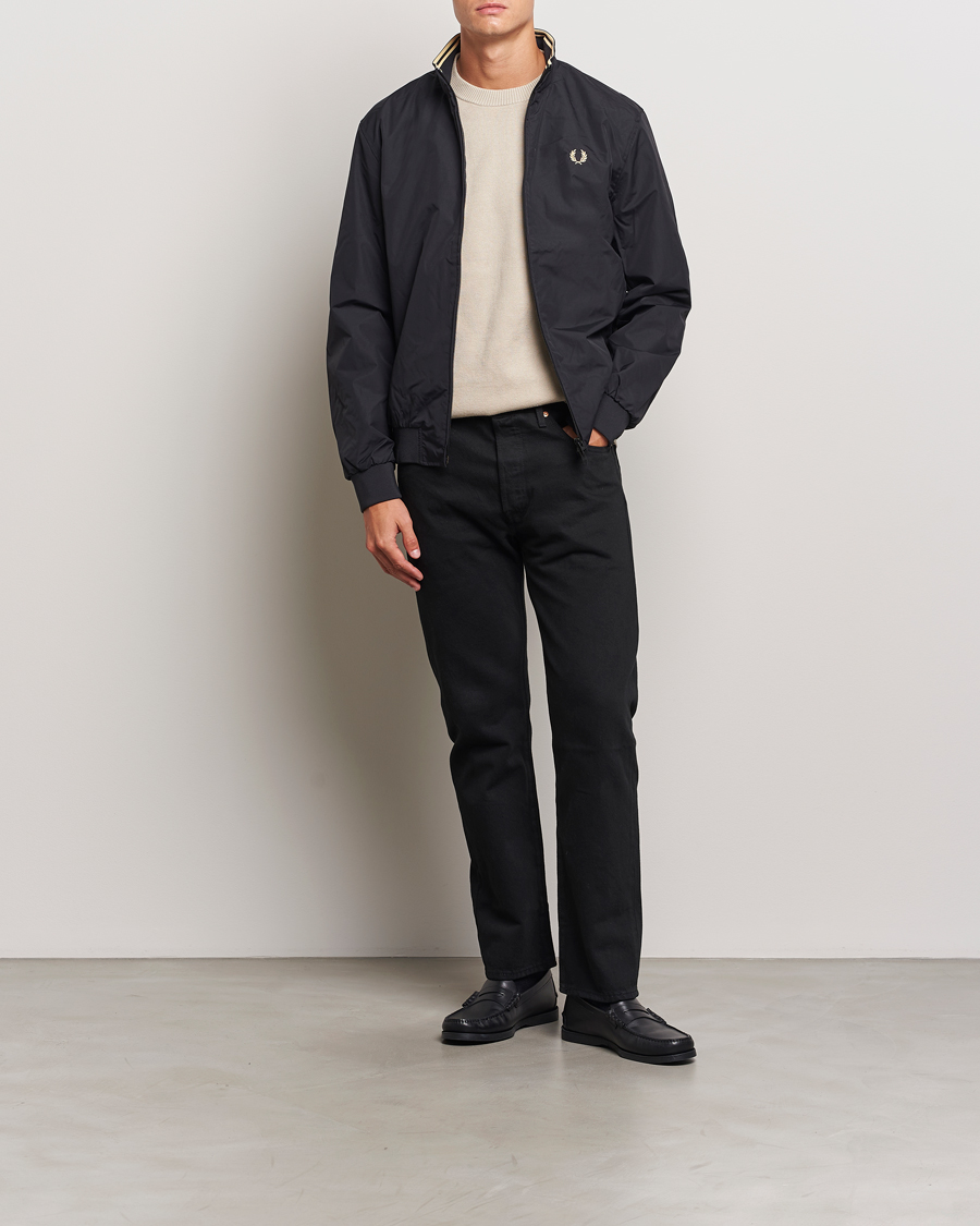 Mies | Takit | Fred Perry | Brentham Jacket Black