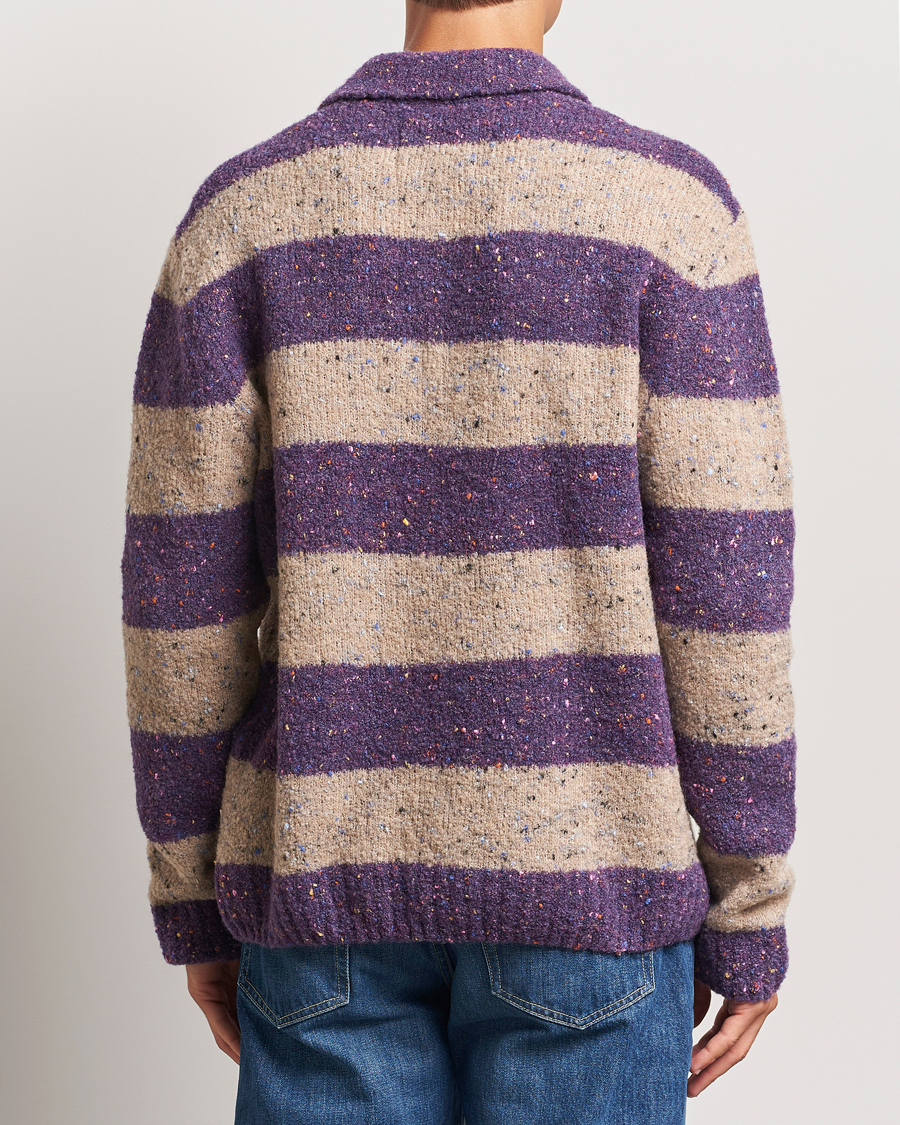 Mies | Puserot | GANT | Barstriped Rugger Deep Plum