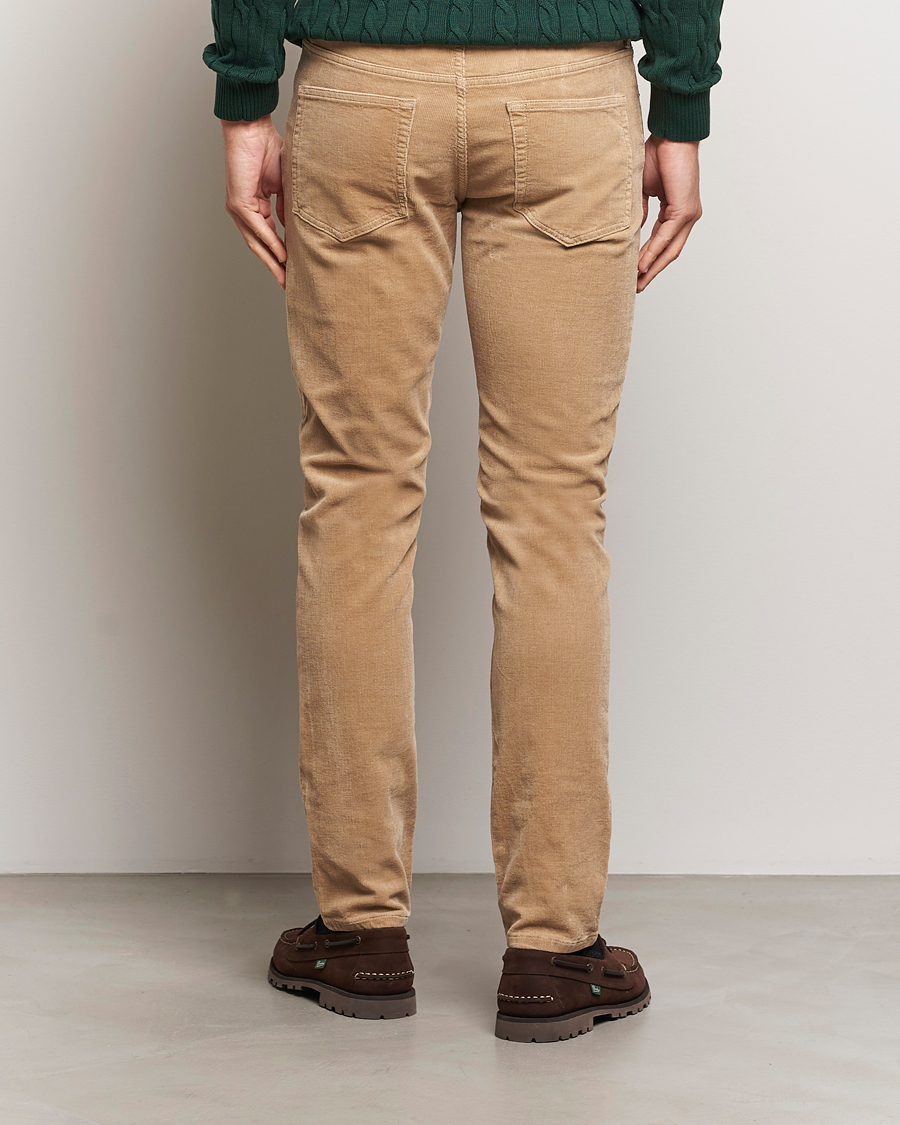 Mies | Housut | Gant | Cord 5-Pocket Jeans Dark Khaki