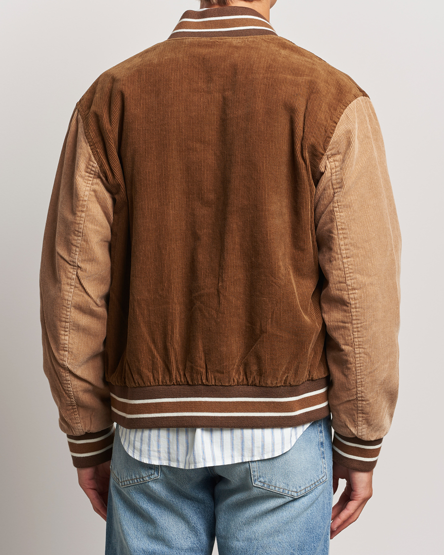 Mies | Takit | GANT | Cord Varsity Jacket Cacao Brown