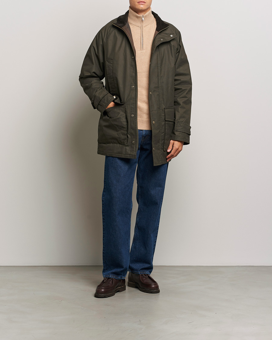Mies | Takit | GANT | Double Decker Jacket Dark Sage