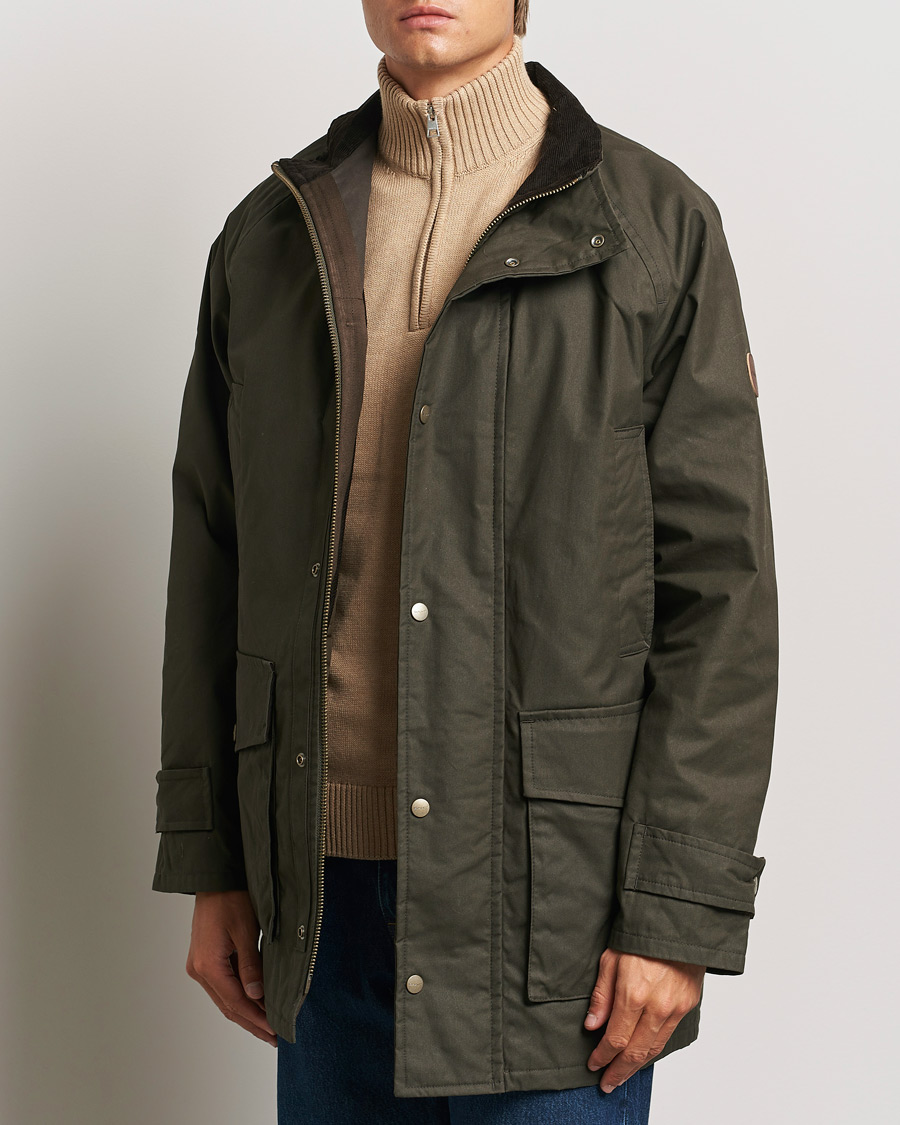 Mies | Takit | GANT | Double Decker Jacket Dark Sage