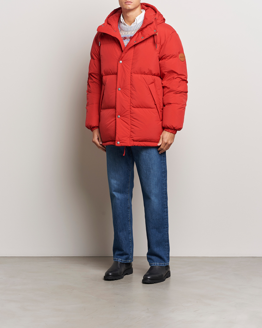Mies | Takit | GANT | Expedition Down Puffer Ruby Red