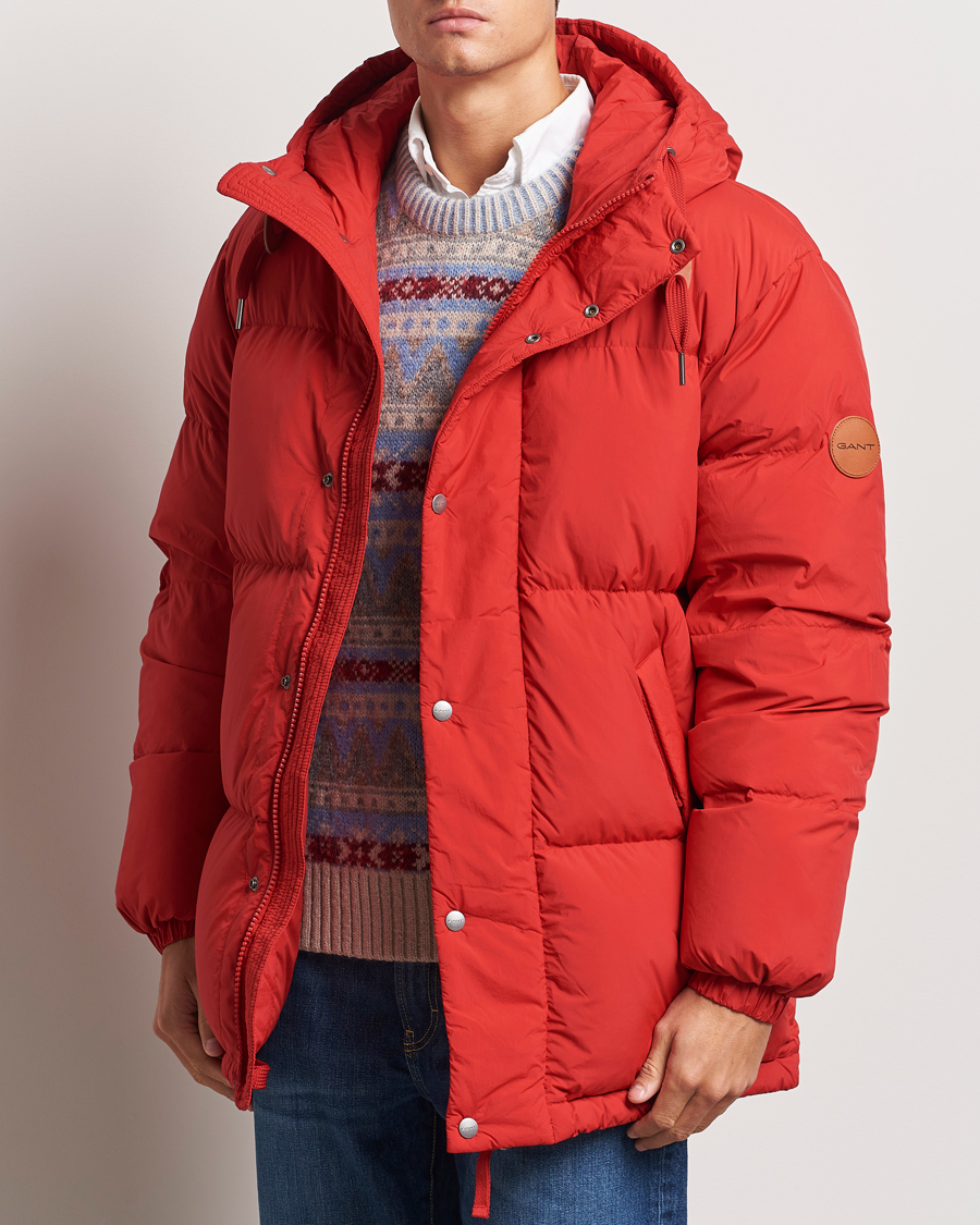 Mies | Takit | GANT | Expedition Down Puffer Ruby Red