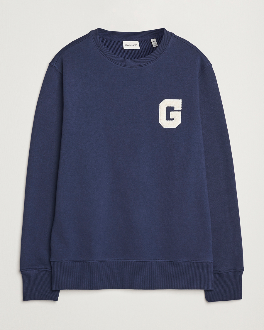 Mies | Puserot | GANT | G Graphic Sweatshirt Classic Blue