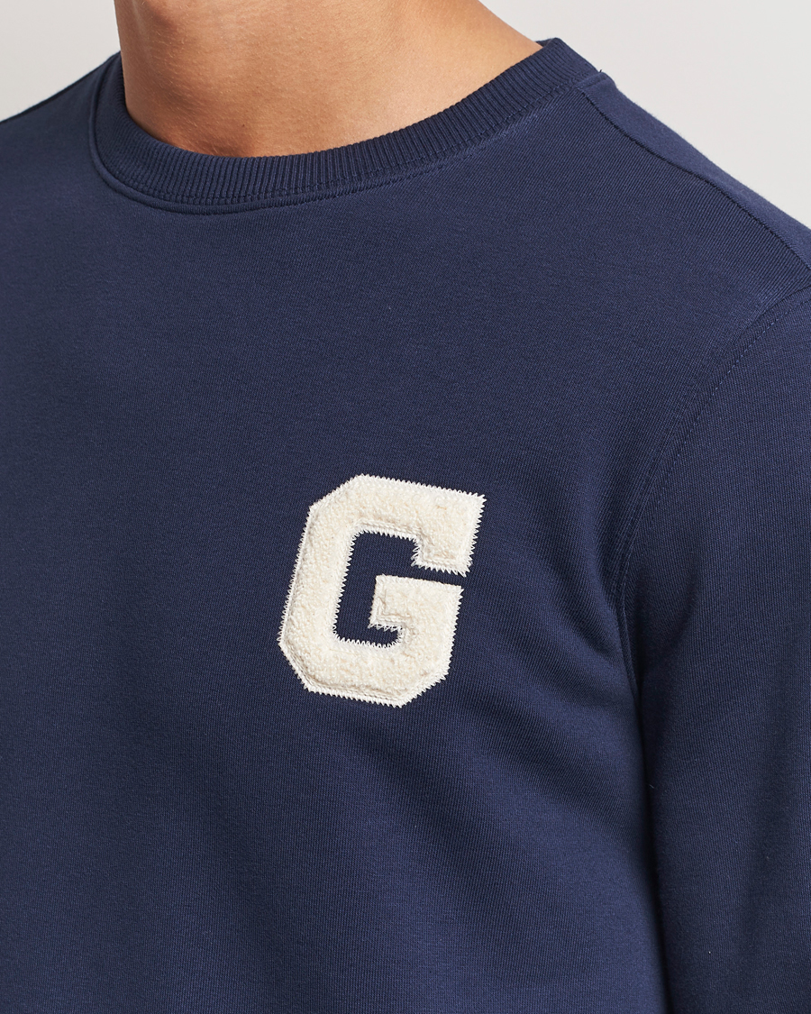 Mies | Puserot | GANT | G Graphic Sweatshirt Classic Blue
