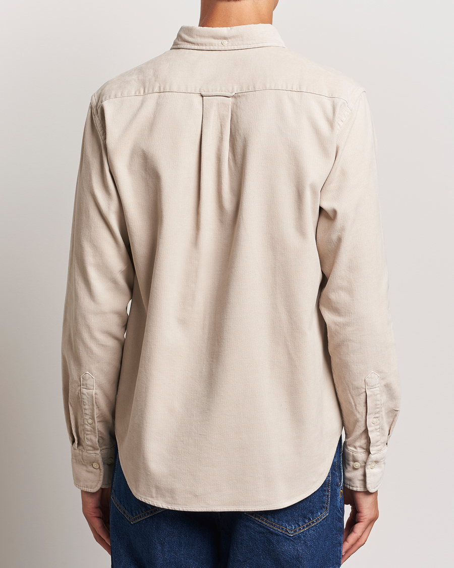 Mies | Kauluspaidat | GANT | Regular Fit Corduroy Shirt Putty