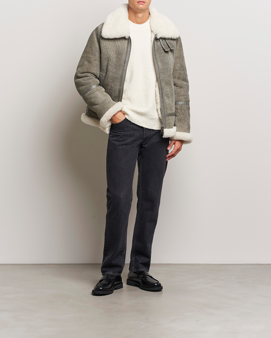 Mies | Takit | GANT | Shearling Jacket Desert Brown