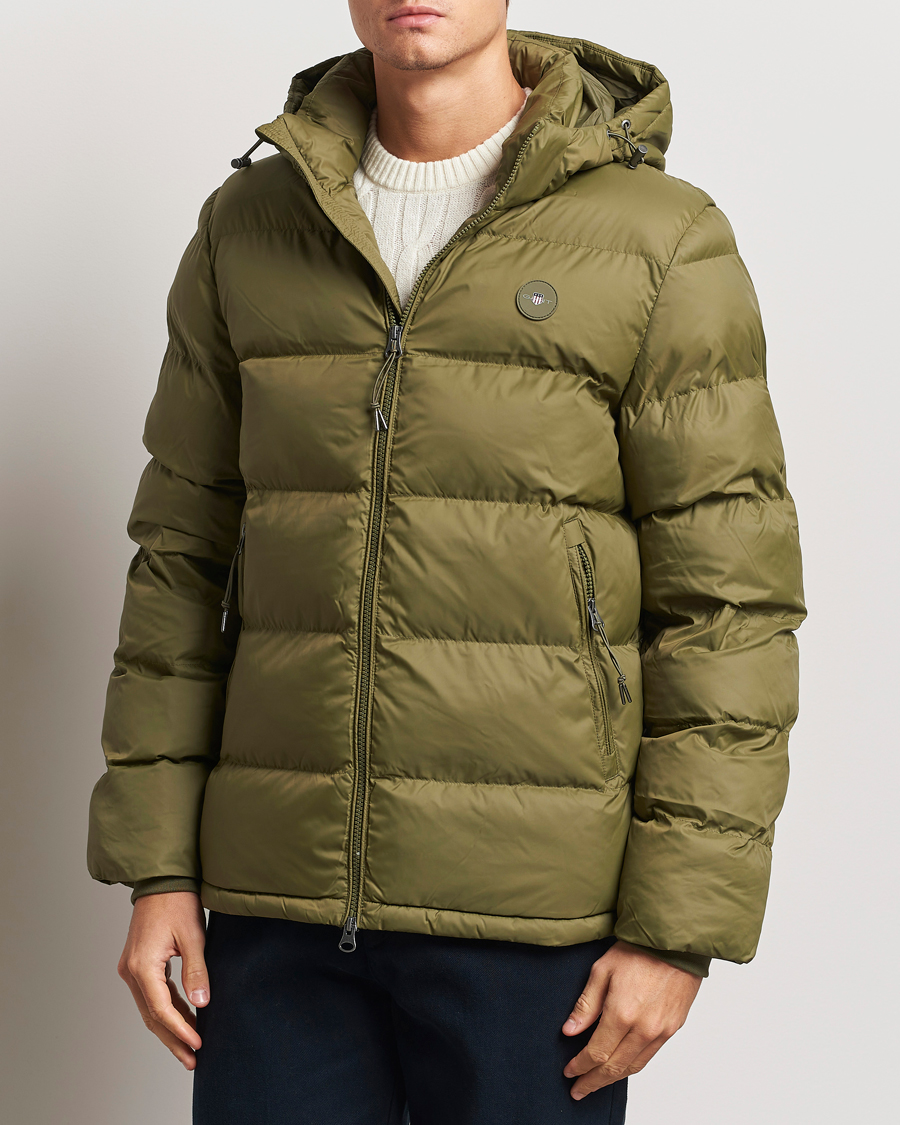 Mies | Takit | GANT | The Active Cloud Jacket Juniper Green