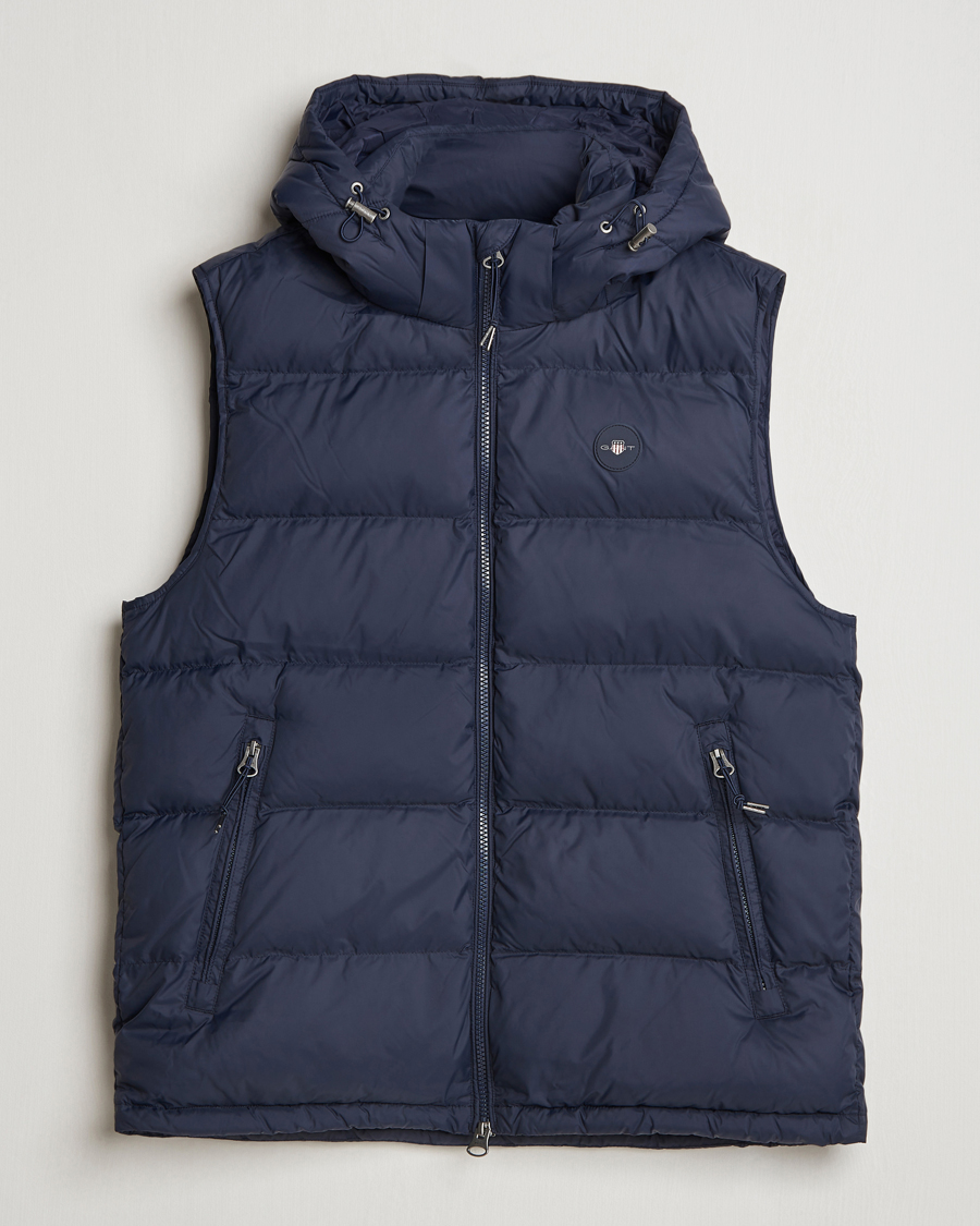 Mies | Takit | GANT | The Active Cloud Vest Evening Blue