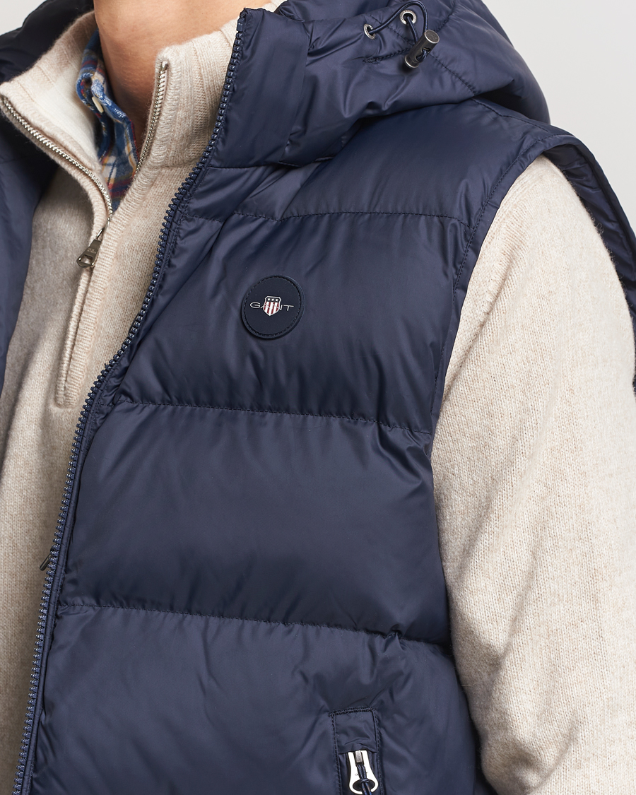Mies | Takit | GANT | The Active Cloud Vest Evening Blue