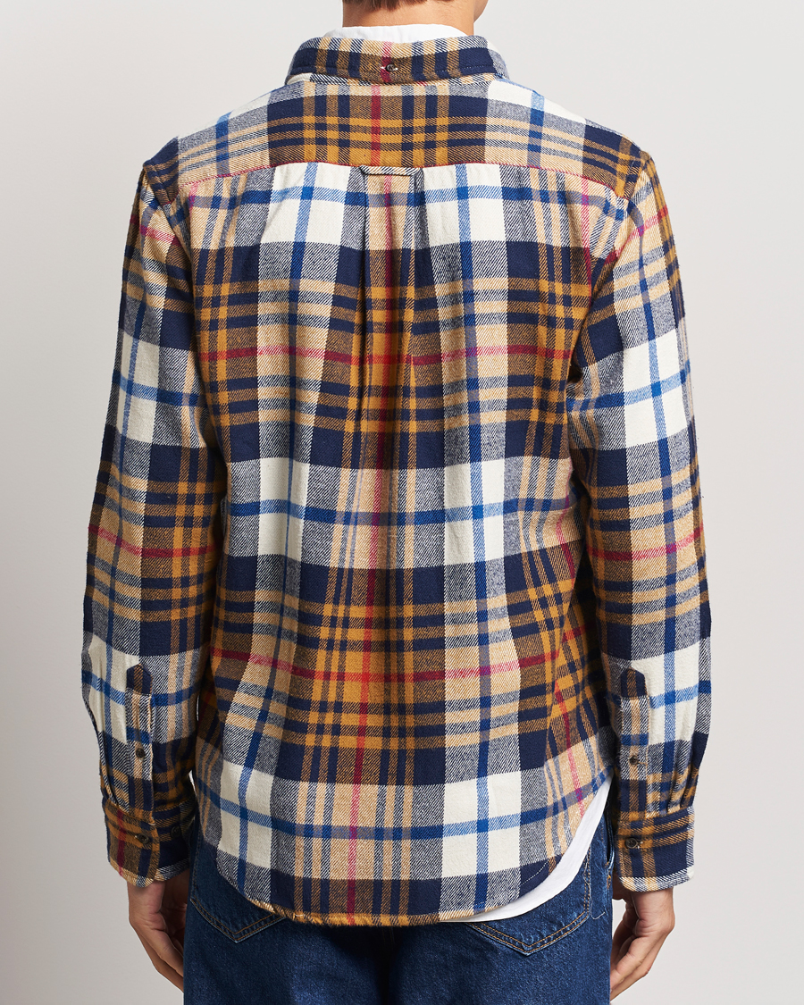 Mies | Kauluspaidat | Gant | Twill Checked Shirt Beige