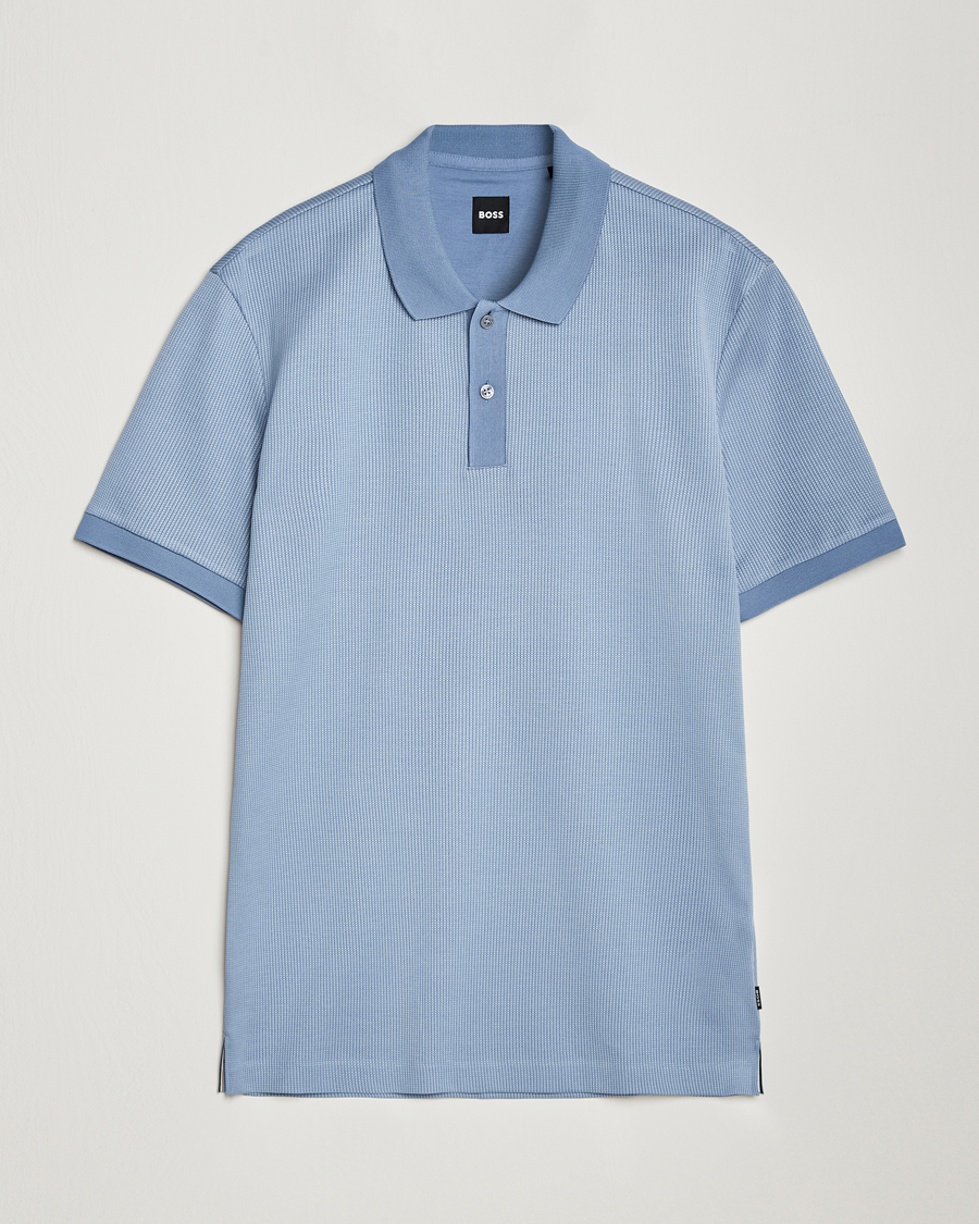 Mies | Pikeet | BOSS BLACK | Parlay Polo Open Blue