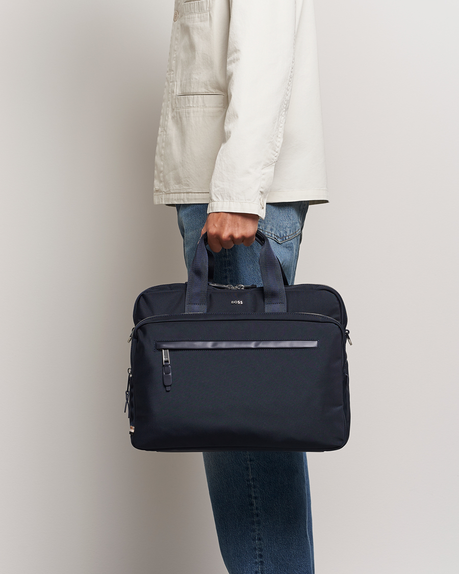Mies | BOSS BLACK Highway Doc Case Dark Blue | BOSS BLACK | Highway Doc Case Dark Blue