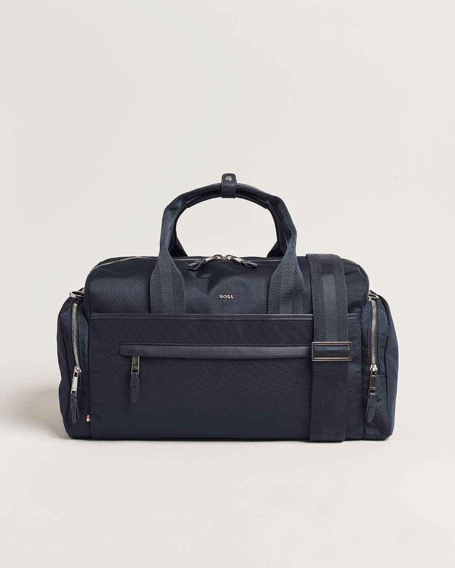 Mies | BOSS BLACK Highway Weekendbag Dark Blue | BOSS BLACK | Highway Weekendbag Dark Blue
