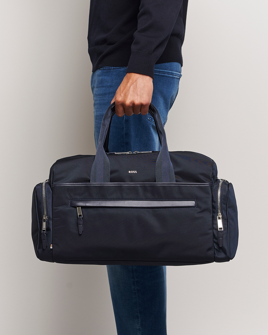 Mies | BOSS BLACK Highway Weekendbag Dark Blue | BOSS BLACK | Highway Weekendbag Dark Blue