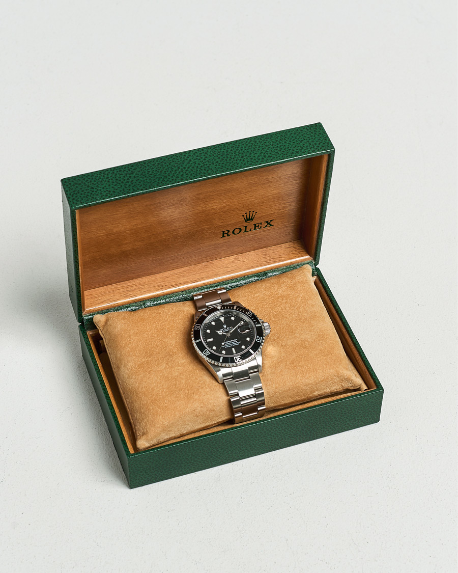 Mies | Rolex Pre-Owned Submariner 16610 Silver | Rolex Pre-Owned | Submariner 16610 Silver
