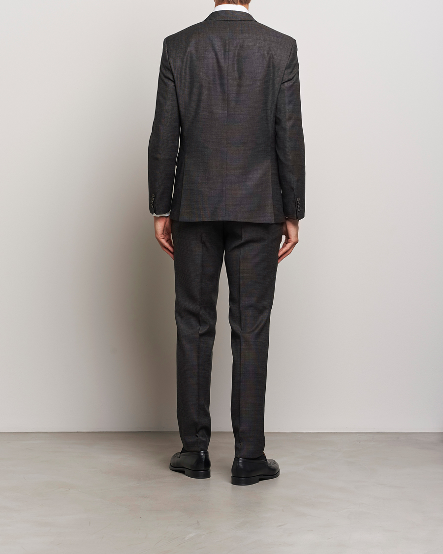 Mies | Puvut | BOSS BLACK | Huge Wool Suit Open Green