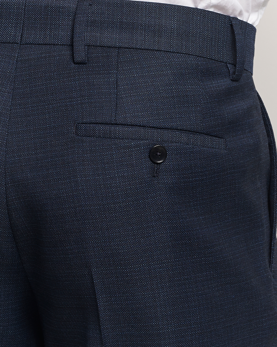 Mies | Puvut | BOSS BLACK | Huge Wool Suit Open Blue