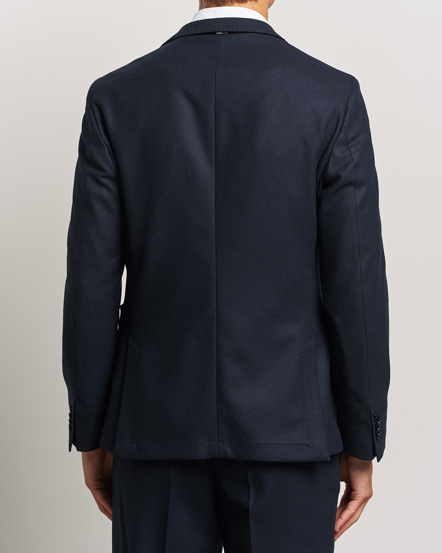 Mies | Pikkutakit | BOSS BLACK | Hanry Wool Patch Pocket Blazer Dark Blue