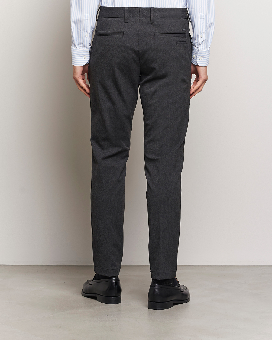 Mies | Housut | BOSS BLACK | Kaiton Structured Chinos Black