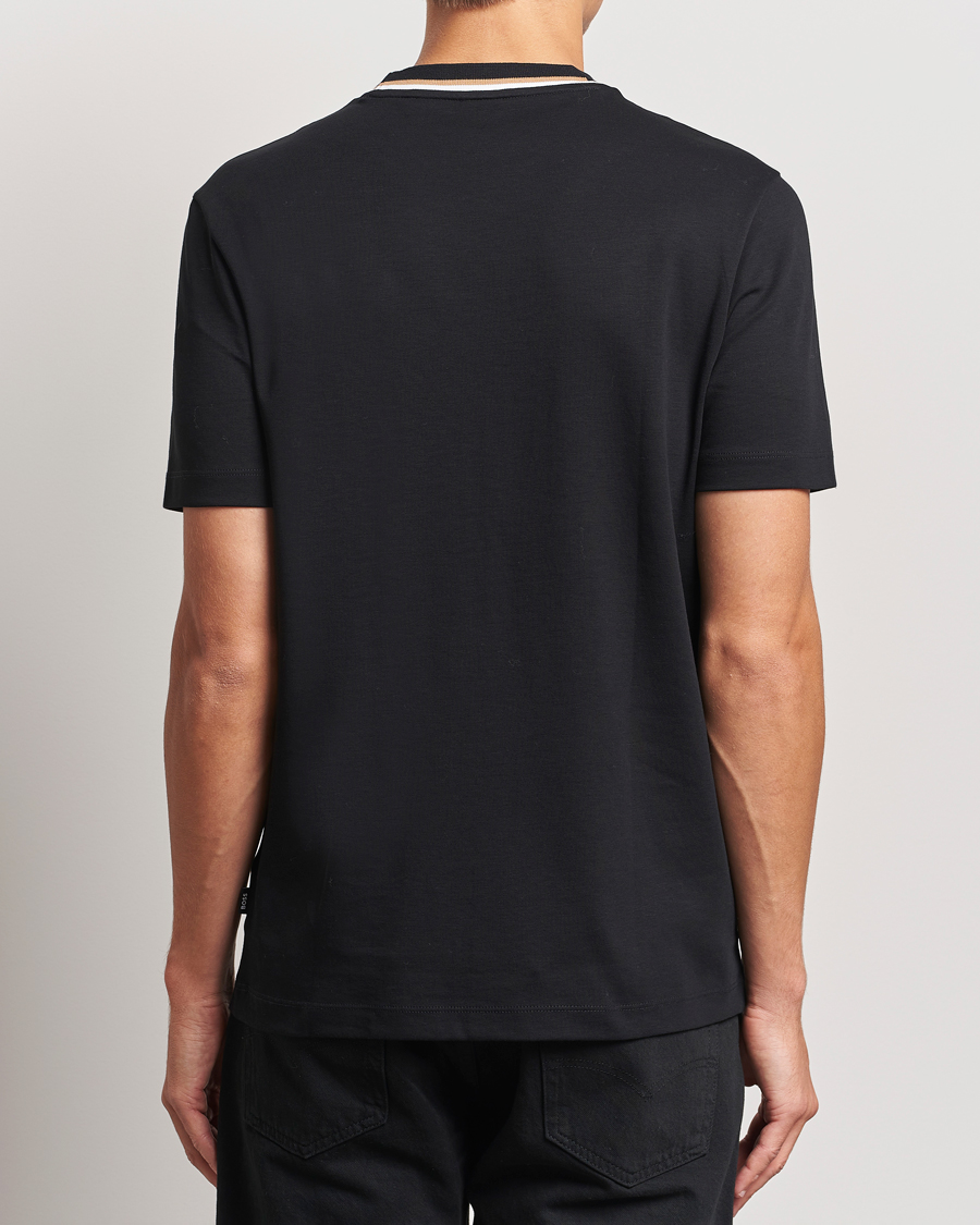 Mies | T-paidat | BOSS BLACK | Thompson Crew Neck T-Shirt Black