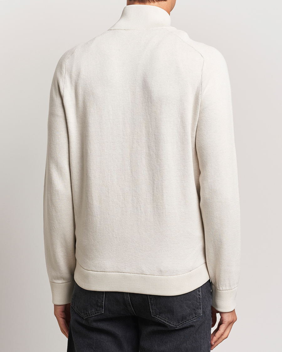 Mies | Takit | BOSS BLACK | Esfero Hybrid Full Zip Open White