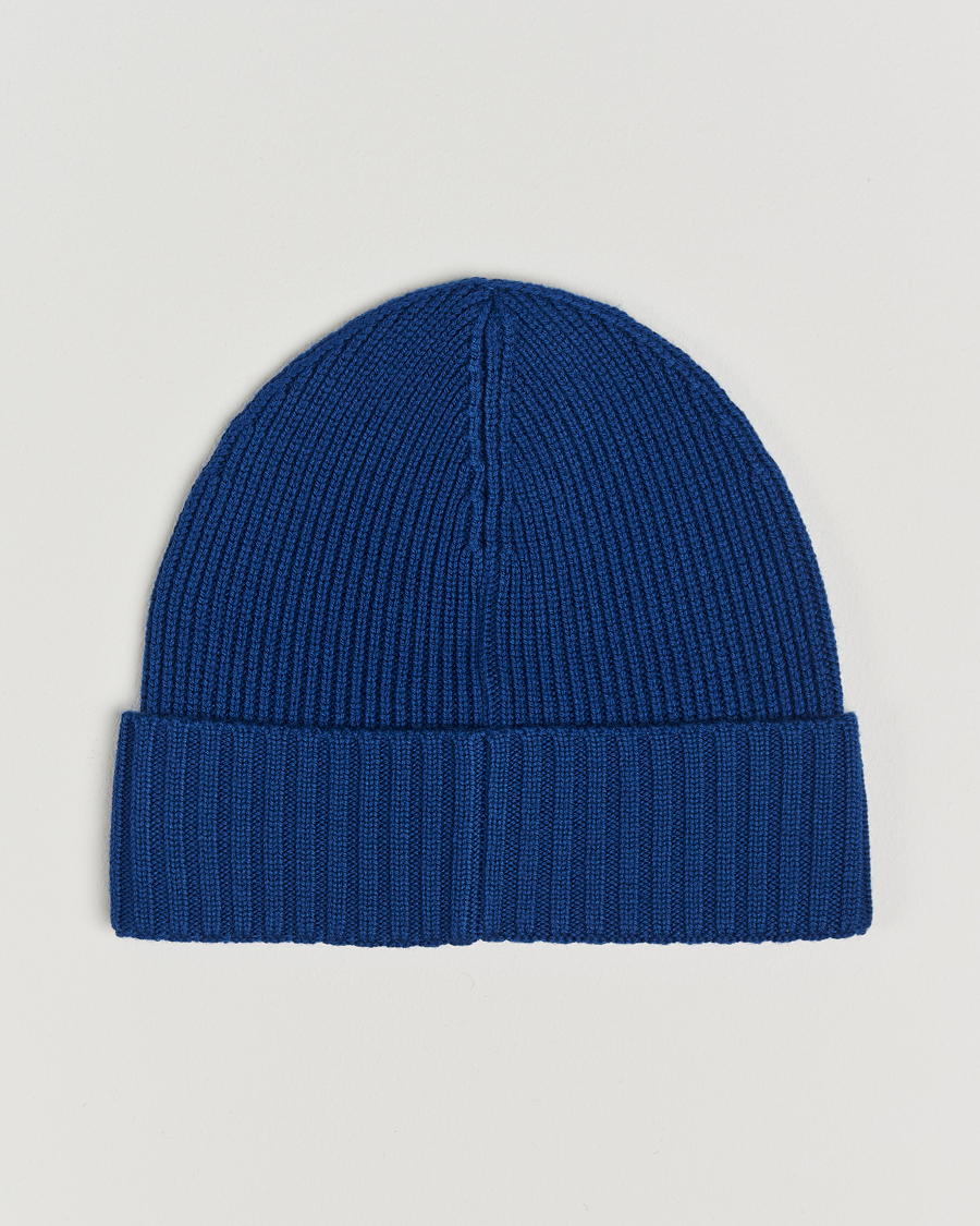 Mies | BOSS BLACK Fati Wool Beanie Open Blue | BOSS BLACK | Fati Wool Beanie Open Blue