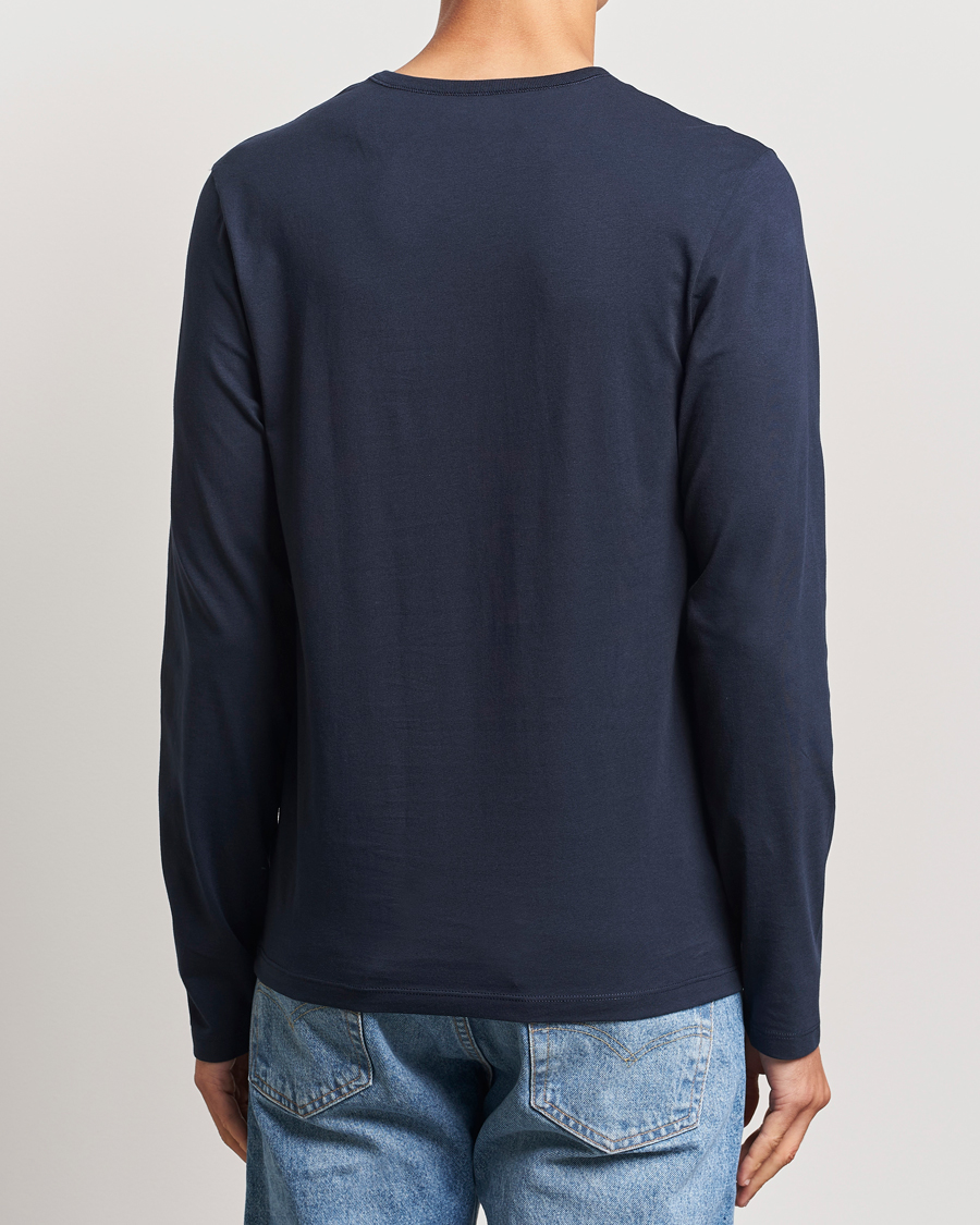 Mies | T-paidat | BOSS BLACK | 3-Pack Long Sleeve T-Shirt Navy/Green/Black