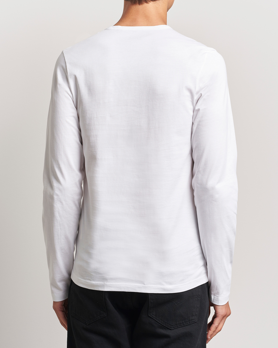 Mies | T-paidat | BOSS BLACK | 3-Pack Long Sleeve T-Shirt White/Navy/Black