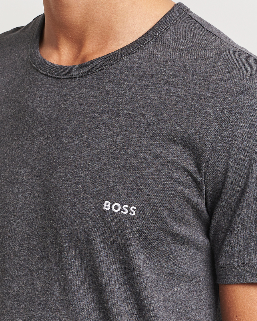 Mies | T-paidat | BOSS BLACK | 3-Pack Crew Neck T-Shirt Grey/White/Navy