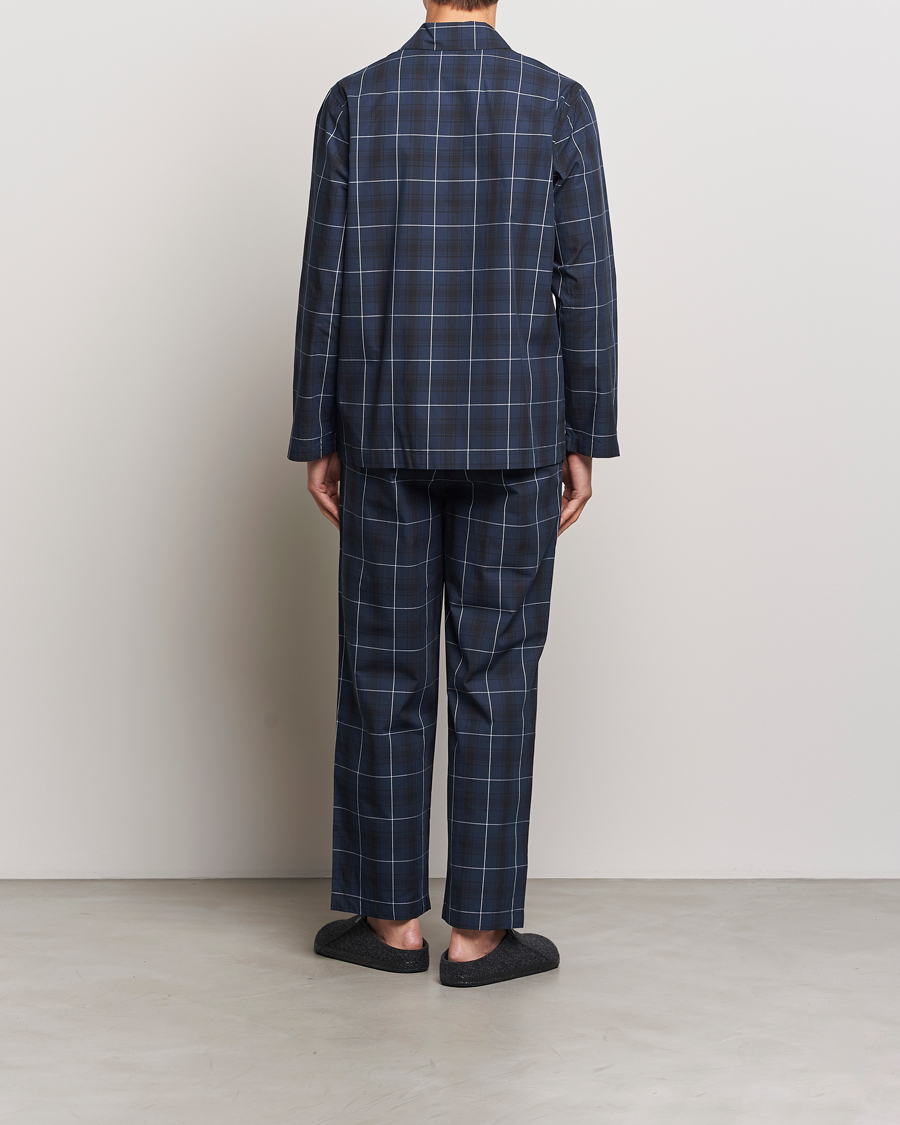 Mies | Yöpuvut ja kylpytakit | BOSS BLACK | Urban Checked Pyjama Set Dark Blue