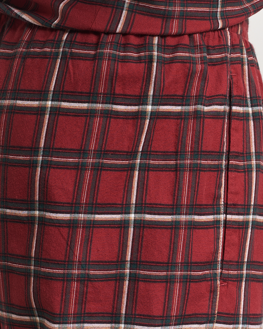 Mies | Yöpuvut ja kylpytakit | BOSS BLACK | Holiday Checked Pyjama Set Dark Red