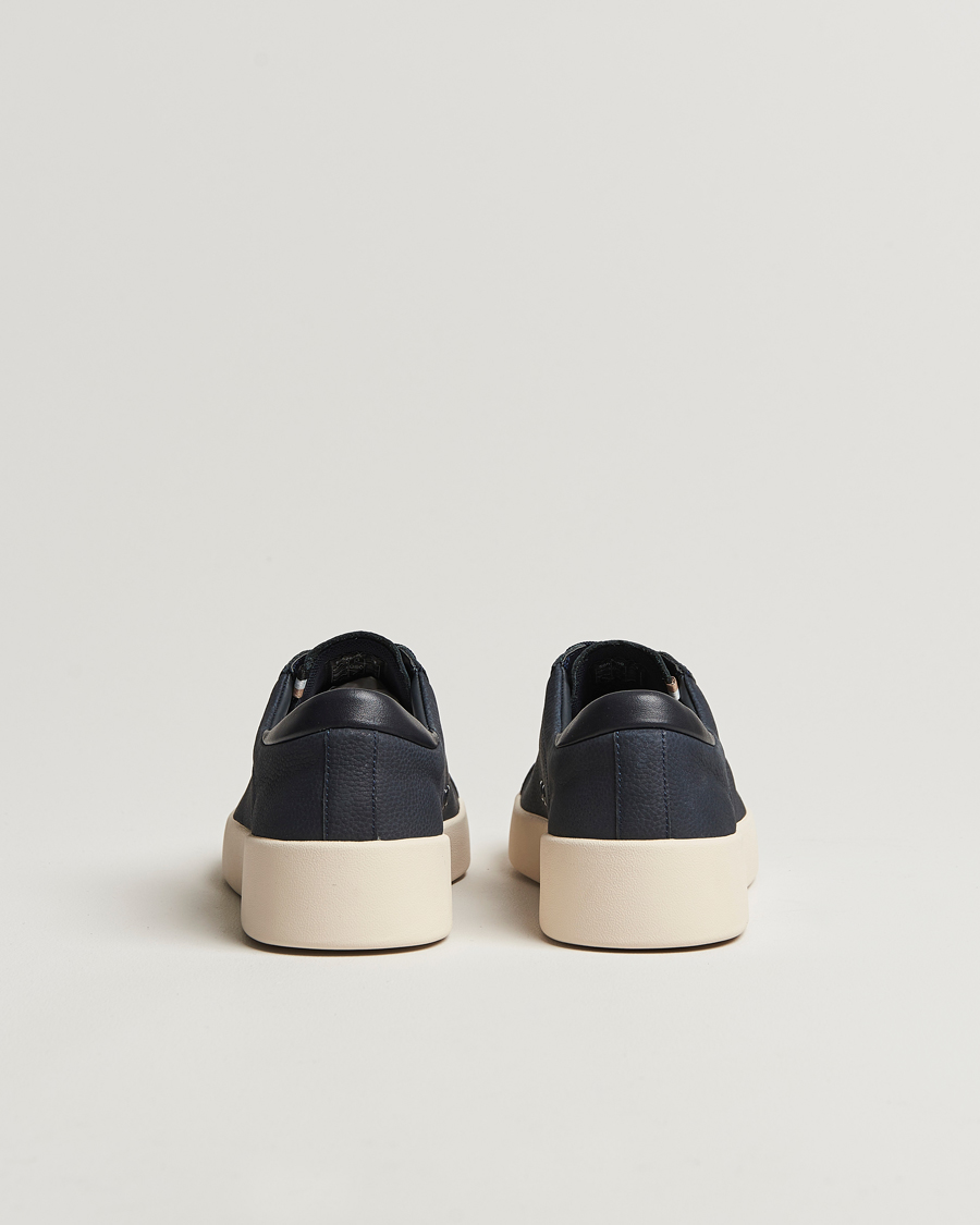 Mies | BOSS BLACK Belwar Leather Sneaker Dark Blue | BOSS BLACK | Belwar Leather Sneaker Dark Blue