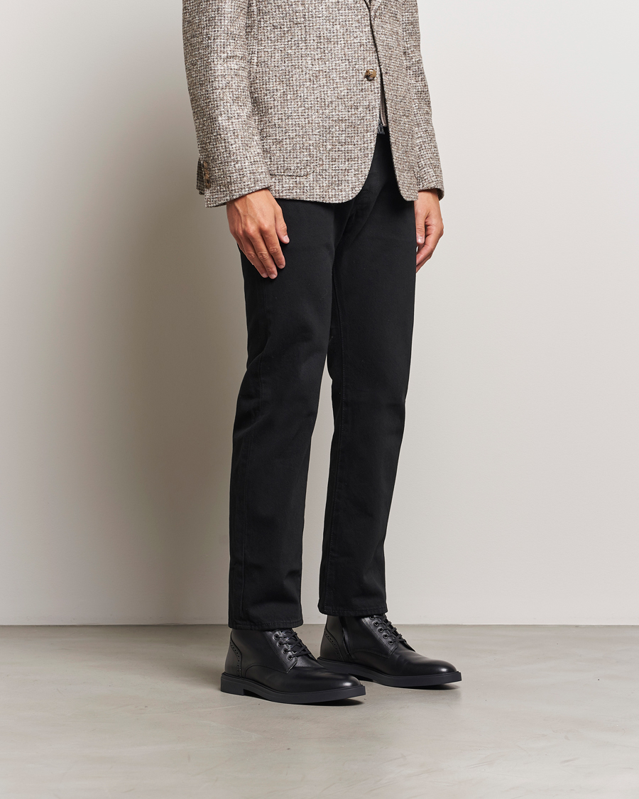 Mies | BOSS BLACK Calev Leather Boot Black | BOSS BLACK | Calev Leather Boot Black