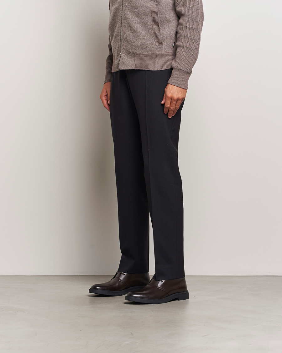 Mies | BOSS BLACK Calev Leather Chukka Boot Dark Brown | BOSS BLACK | Calev Leather Chukka Boot Dark Brown