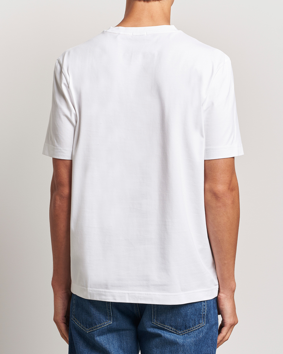 Mies | T-paidat | BOSS ORANGE | Tchup Logo Crew Neck T-Shirt White