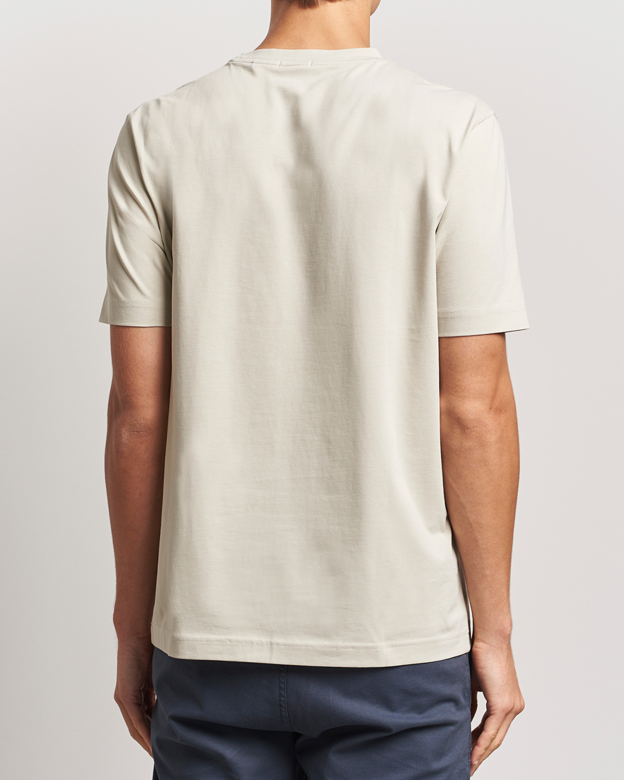 Mies | T-paidat | BOSS ORANGE | Tchup Logo Crew Neck T-Shirt Light Beige