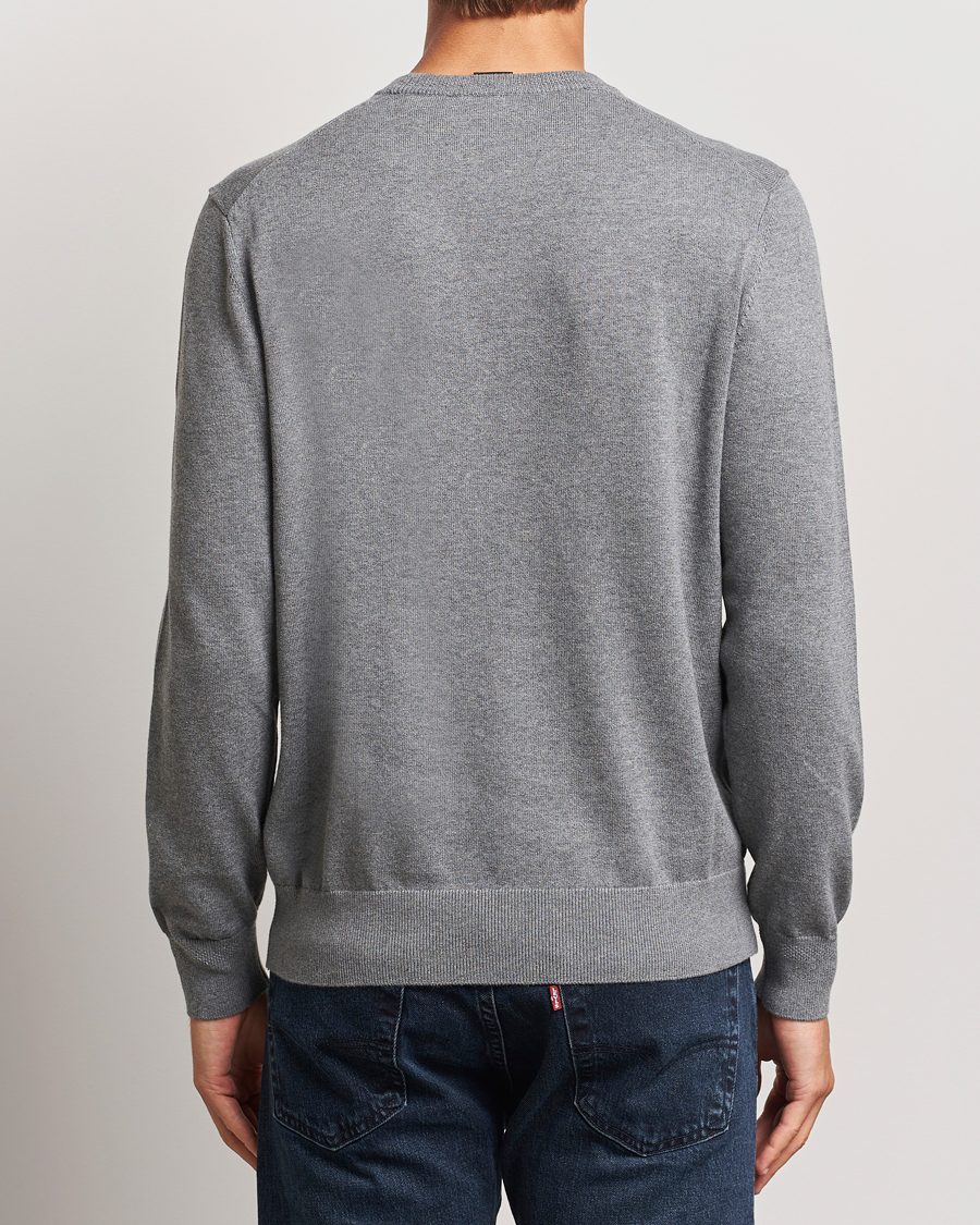 Mies | Puserot | BOSS ORANGE | Kanovano Knitted Sweater Light Grey