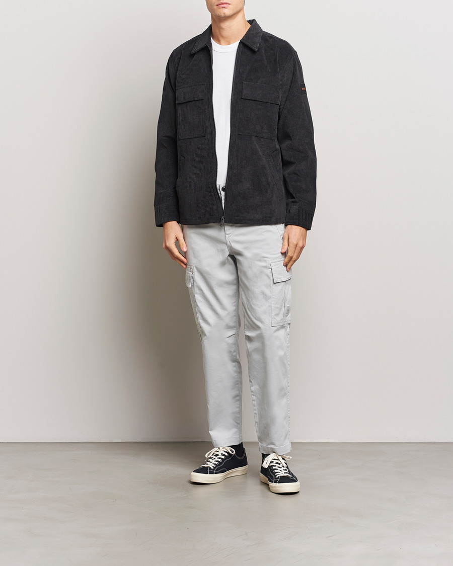 Mies | Housut | BOSS ORANGE | Sisla Cargo Pants Light Grey