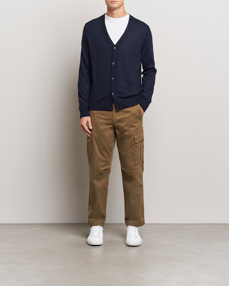 Mies | Housut | BOSS ORANGE | Sisla Cargo Pants Open Green